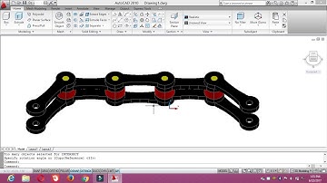 Making 3D Chain Drawing Using AutoCAD 2010