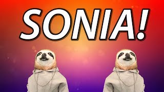 Happy Birthday Sonia - Sloth Happy Birthday Rap