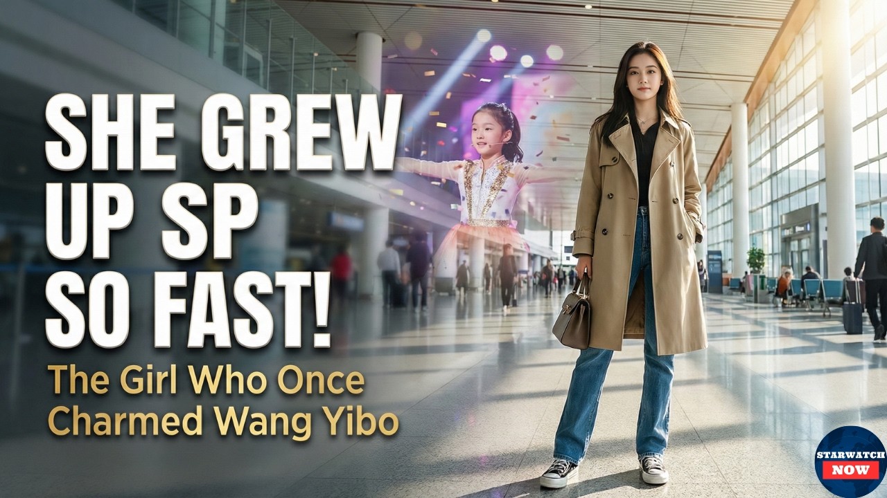 The Little Girl Who Once Charmed Wang Yibo Has Grown Into a Rising Star