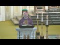 Gospel and Homily First Sunday of Lent, 21 Feb