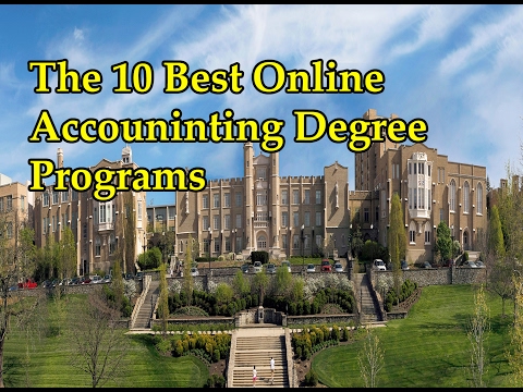 Accredited Online Accounting Degree The 10 Best Online Accounting Degree Programs Online Education Accredited Online Accounting Degree The 10 Best Online Accounting Degree Programs Online Education