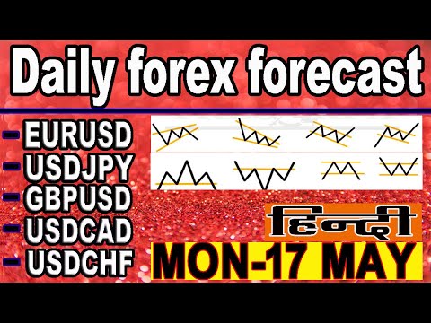 ( 17 MAY ) daily forex forecast | EURUSD | USDJPY | GPBUSD | USDCAD | USDCHF | forex | Hindi |