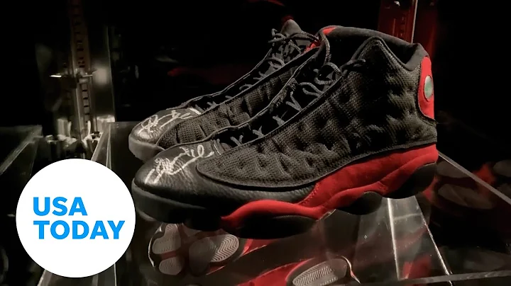 Michael Jordan’s signed game-worn sneakers to break auction record | USA TODAY