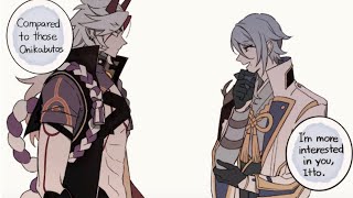 When Hes So Dense (Genshin Impact Comic Dub) Resimi