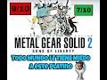 Metal Gear Solid 2 Guia Rango BIG BOSS. PLATINO