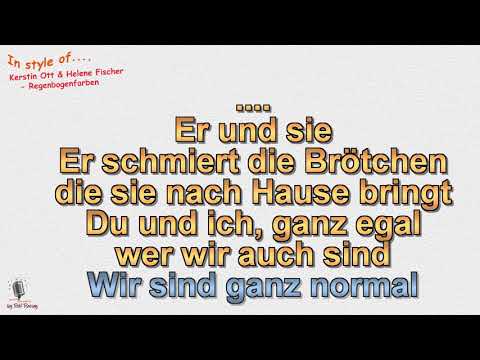 Kerstin Ott & Helene Fischer - Regenbogenfarben - Instrumental (Pianoversion)