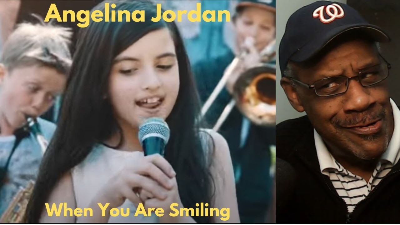 First Time Hearing | Angelina Jordan – When You Are Smiling | Zooty Reactions