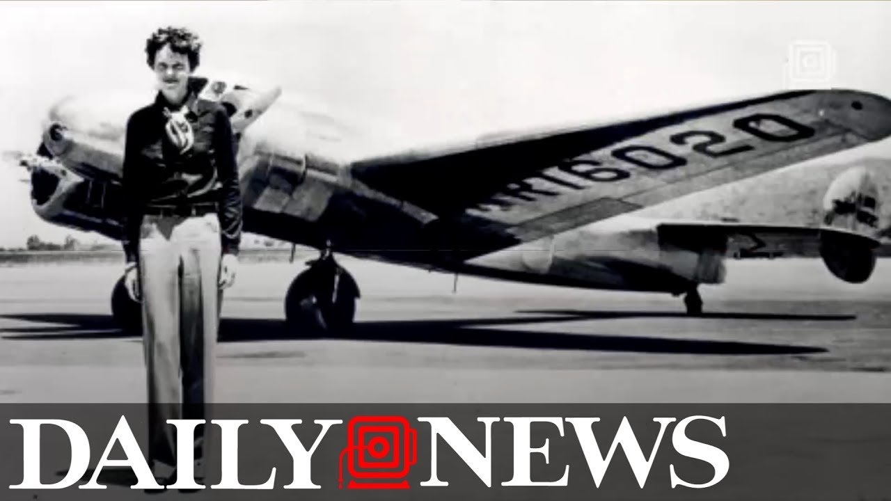 newspaper mockup Unearthed photo suggests Amelia Earhart and navigator may have survived crash-landing