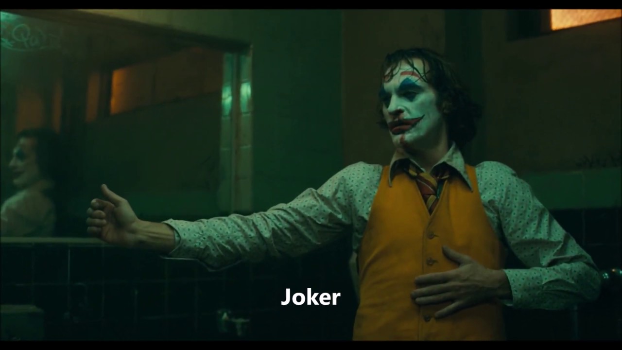 Joker Bathroom Dance Scene YouTube