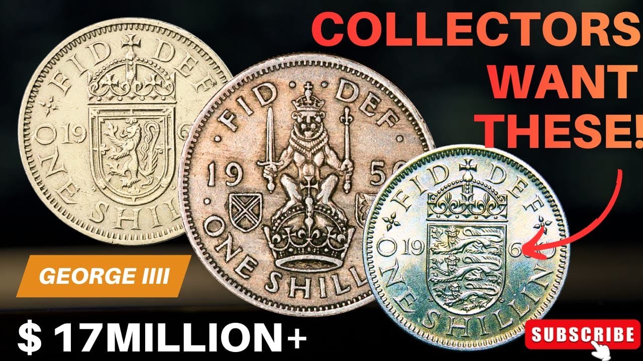 Top 5 Rare UK One Shilling Coins (1948–1963) You Should Never Spend | Hidden Value Revealed