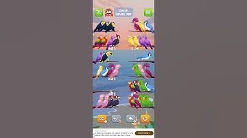 #birds #sort #level 787