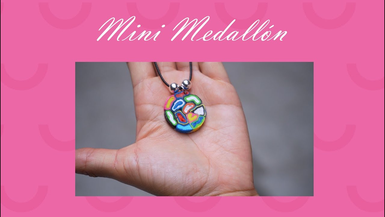 ✨♻️ Cómo Hacer un Collar con Medallón de Plástico Reciclado | Joyería Sostenible DIY 💚📿