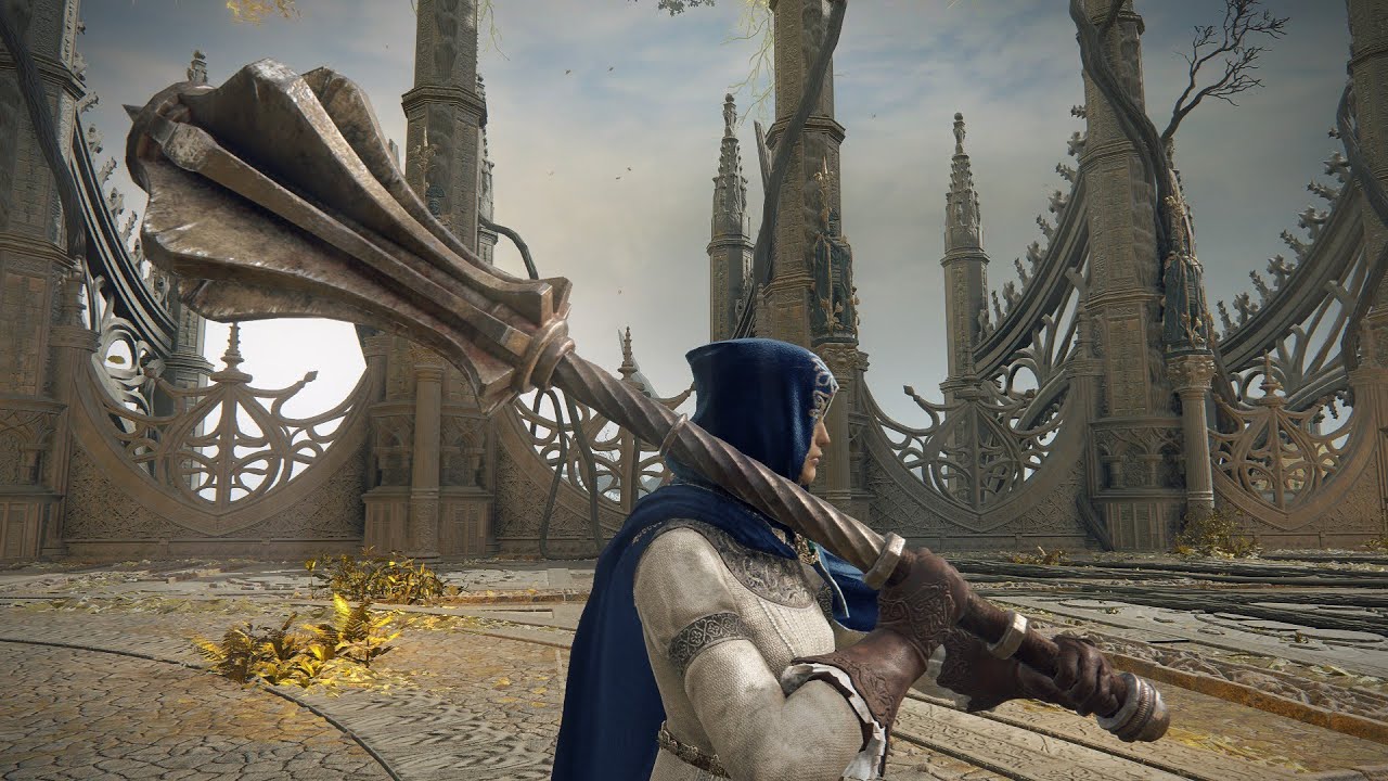 Elden Ring Weapon Showcase Great Mace YouTube