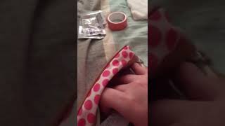 Whats in my bag?  Ostomy emergency kit