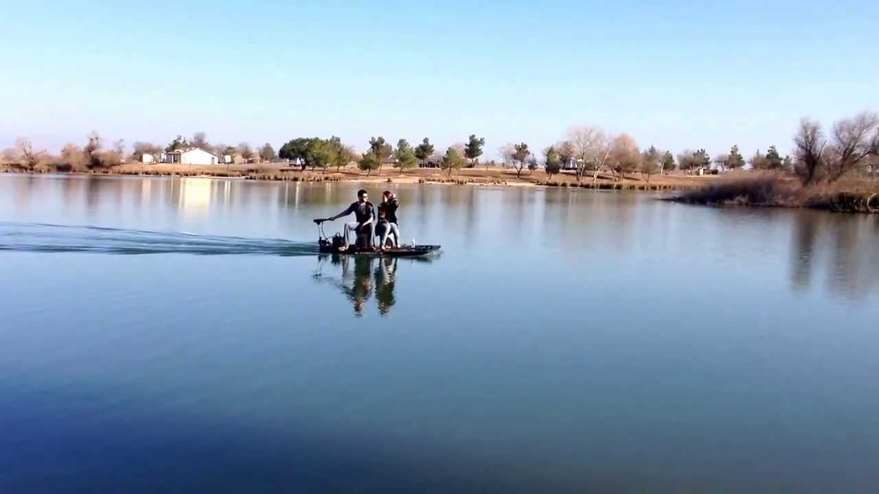 FeatherRaft Modesto Reservoir Jan 2014. YouTube