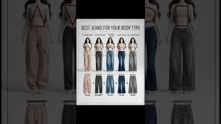 Best Jeans 👖 For Every Leg Shape/Type | X, O, And I Body Guide #FashionTips#StyleGuide#JeansGuide.