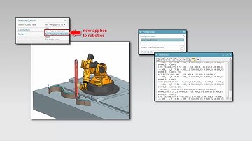 NX CAM 1899- Arc Motion Output for Robotic Machines.mp4