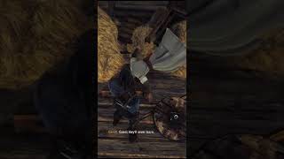 Assassin&#39;s Creed Reference In The Witcher 2 #shorts #gaming #assassinscreed
