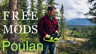 So you want a Poulan that runs and cuts all day long...Here’s what you need to do.