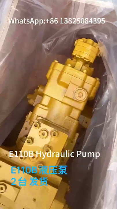 E110B E120B Excavator Main Pump VRD63 Hydraulic Piston Pump#caterpillar