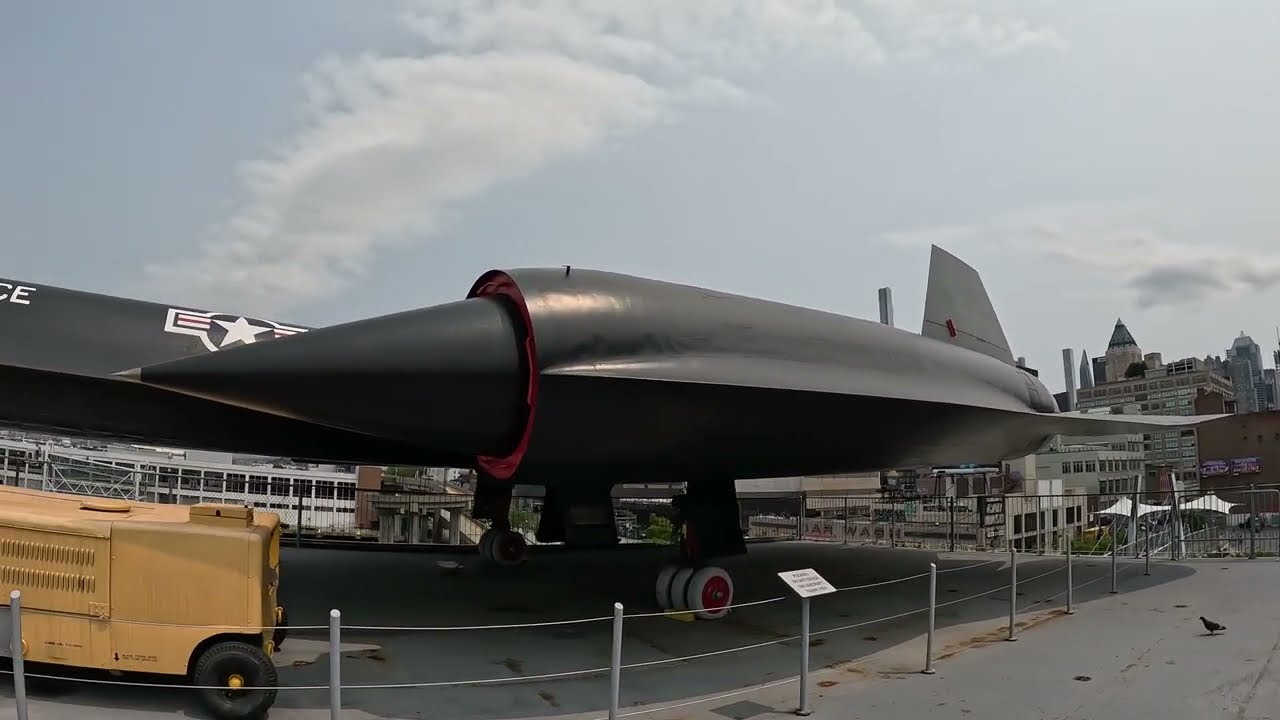 Lockheed A-12 on USS Intrepid