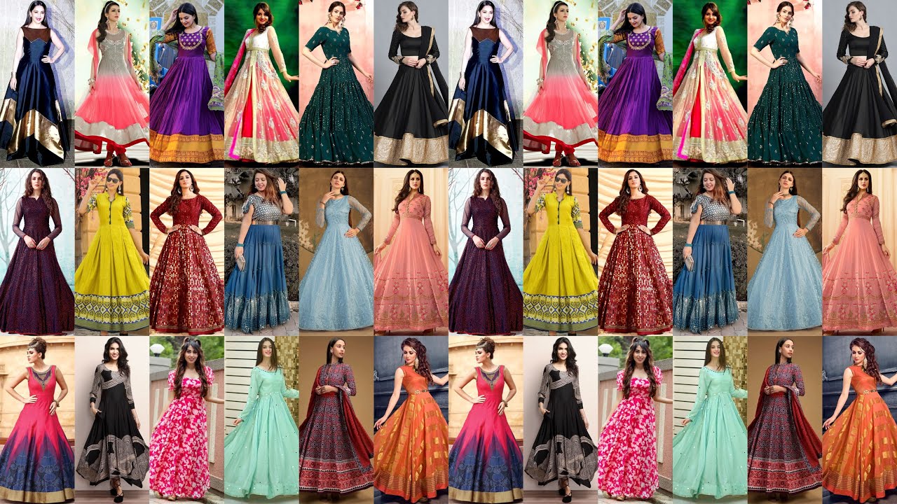 Plain Women Girls Long Gown, Size: Free Size, Packaging Type: Standerd  Packing at Rs 299 in Surat