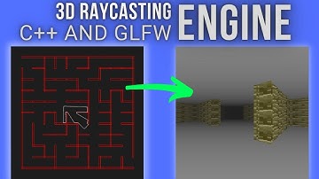 3D raycasting engine in C++ and GLFW -  Massimo Sandretti
