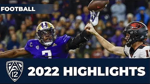 Jeremiah Martin 2022 Washington Season Highlights