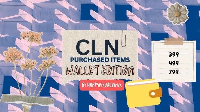 CALANTHE WALLET - CLN  unboxing and review 