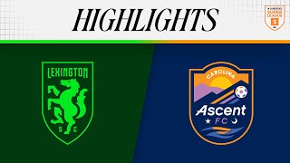 10.10.2025 | Lexington SC vs. Carolina Ascent FC - Game Highlights
