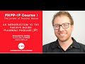 Training  an introduction to the passive house planning package ip