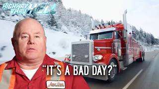 Jamie Fights Through a Highway Blockage to Reach the Wreck | Highway Thru Hell
