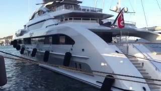 Galactica Super Nova 70m Heesen Yacht in Ibiza