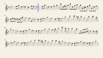 Thumbnail of The Great Crush Collision March By Scott Joplin For Violin