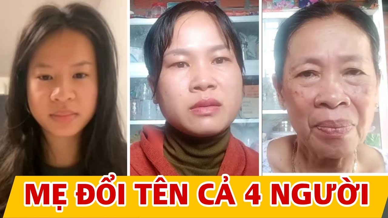 ( 2261 ) Hi hữu và may mắn quá. Mẹ đổi tên hết cả 4 người con mà vẫn tìm ra. Đúng là duyên duyên