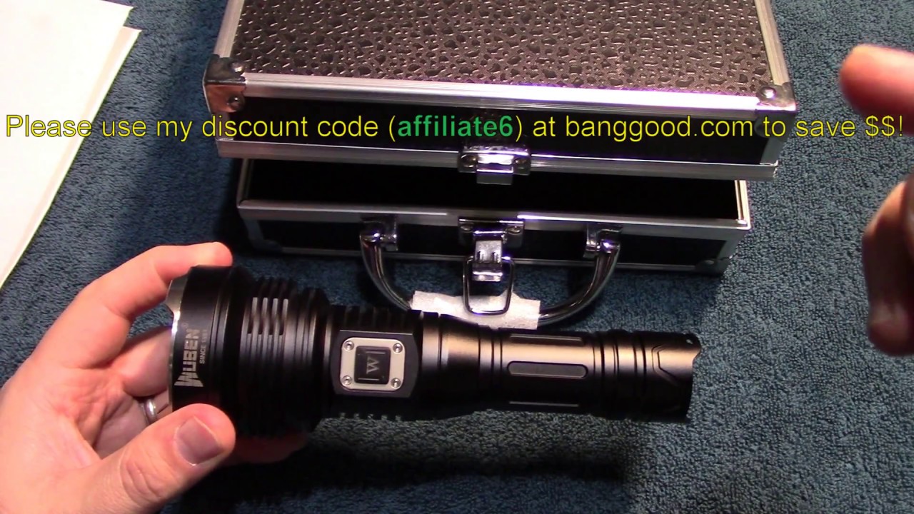 Wuben T102 Flashlight Review! - YouTube