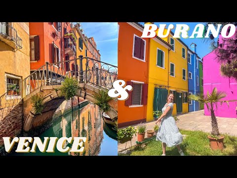 Italian Summer: the colourful canals of Venice & Burano ?