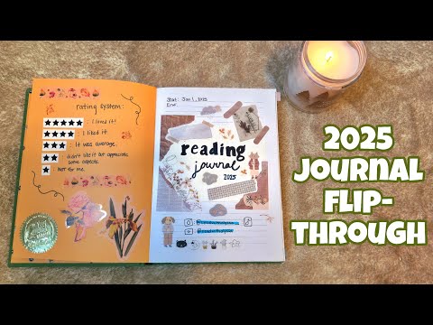 reading journal flip-through ✨📚 | 2025 |