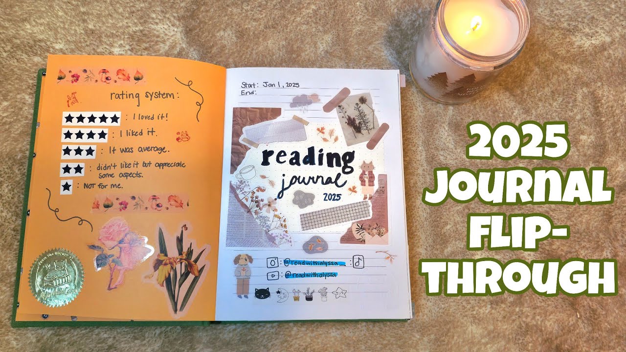 Пролистывание дневника чтения ✨📚 | 2025 |