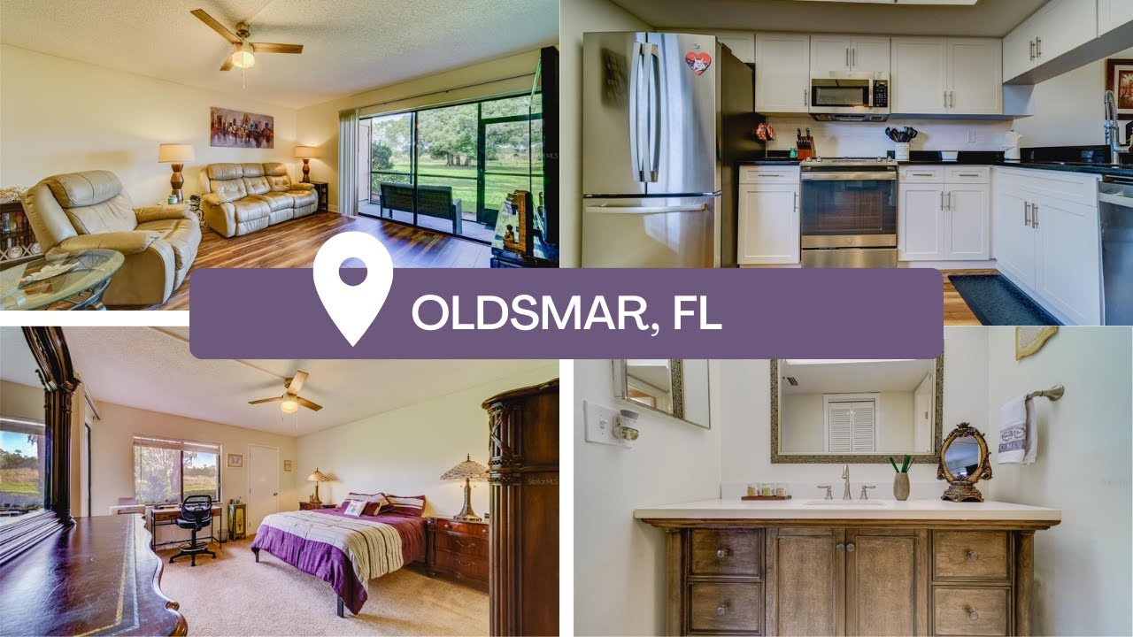 TOUR THIS DESIRABLE FIRST FLOOR OLDSMAR FLORIDA CONDO YouTube