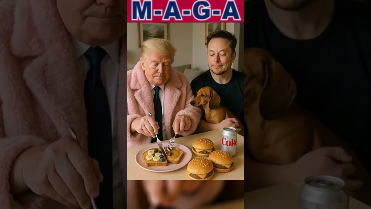 Trump’s Barbie Dream Life: Elon Musk Fuels the Fantasy with Lavish Upgrades AI Meme