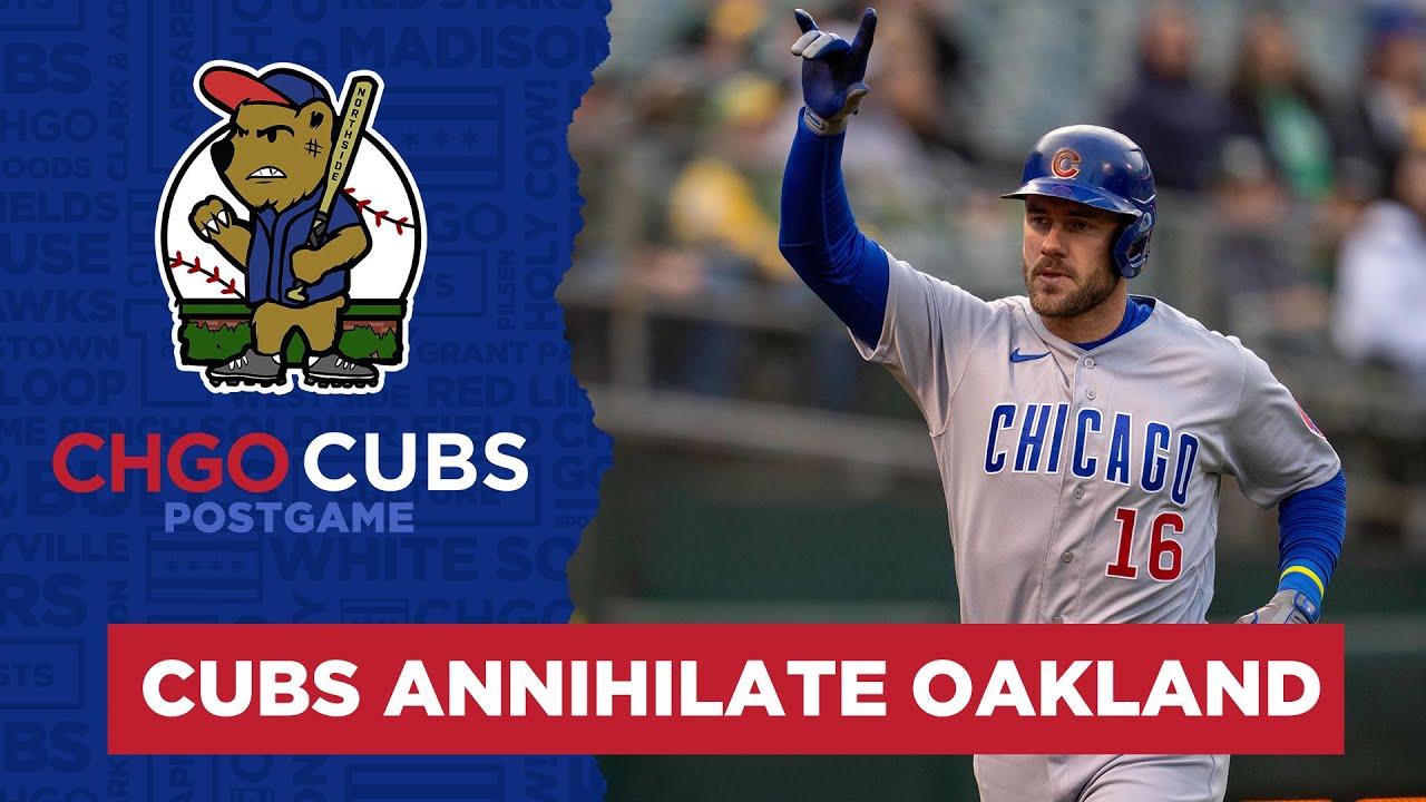 Cubs Offense Explodes, Hayden Wesneski Shoves In Blowout Win Over Oakland