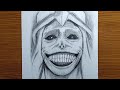 How To Draw Creepy Face Solo Leveling Easy Drawing Tutorial 