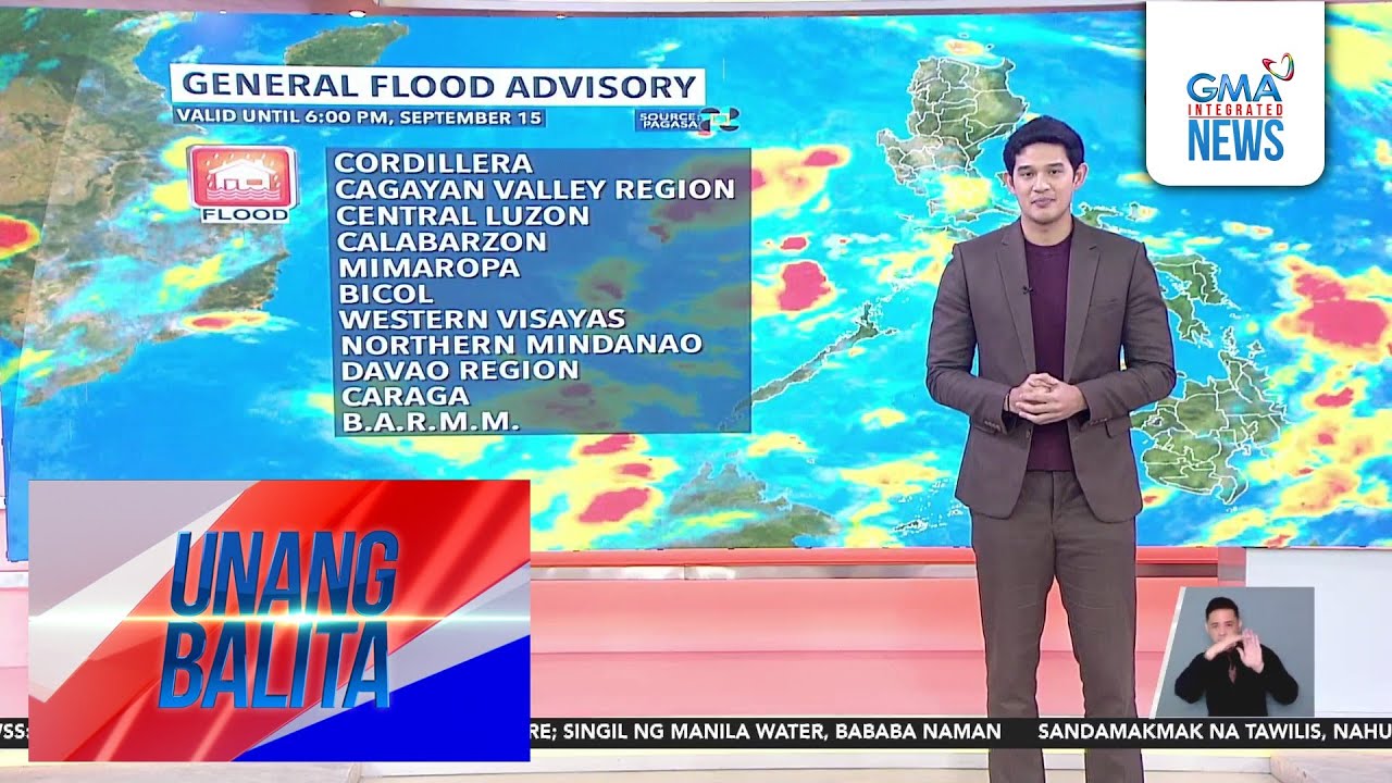Weather update as of 7:23 AM (September 15, 2025) | Unang Balita
