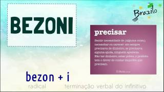 BEZONI (verbo em Esperanto)