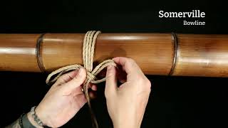 How to Tie the Somerville Bowline | Shibari Suspension-Ready Single Column