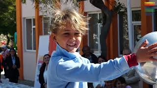 9 Okulda 1361 Çocuk Eğlenceli̇ Bi̇li̇mle Tanişti