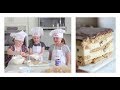 How to Make Reese&#39;s No Bake Eclair Cake - Kid&#39;s in the Kitchen