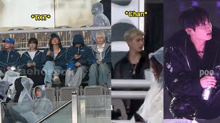 Straykids Chan & TXT at the BTS ARIRANG Concert 2026 World Tour 스트레이 키즈 찬 & 투모로우바이투게더 비티에스 아리랑 콘서트에서