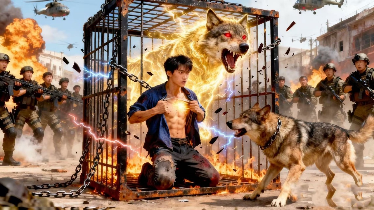 कुत्ते के पिंजरे में कैद भिखारी की वापसी: युद्धदेव बनकर दुश्मनों का संहार